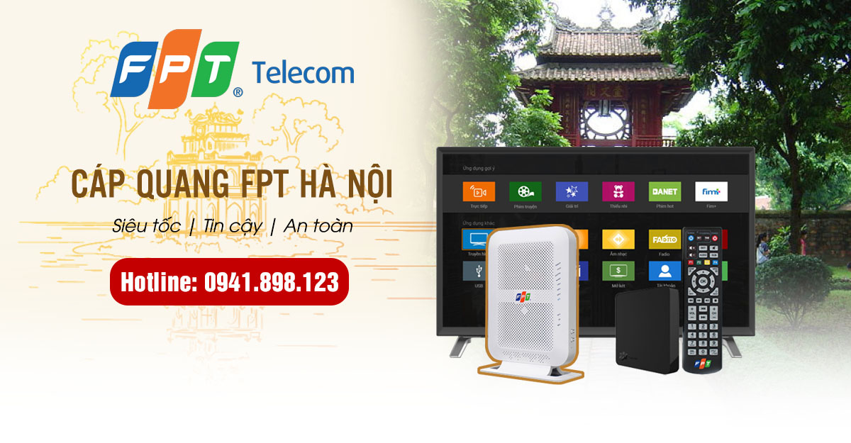 Lắp mạng cáp quang FPT ở xã Đường Lâm, Sơn Tây, Hà Nội