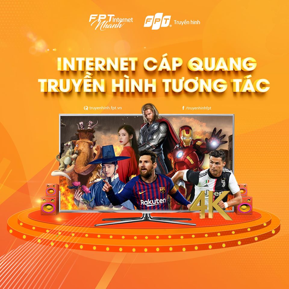 Đăng ký internet và truyền hình FPT Núi Thành, Quảng Nam