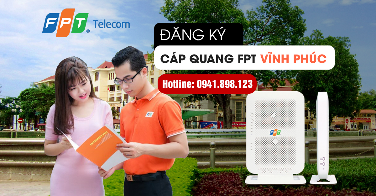 Lắp mạng wifi FPT phường Khai Quang, Vĩnh Yên, Vĩnh Phúc