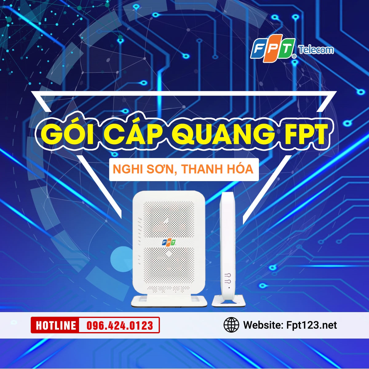 Gói cáp quang FPT Nghi Sơn, Thanh Hóa