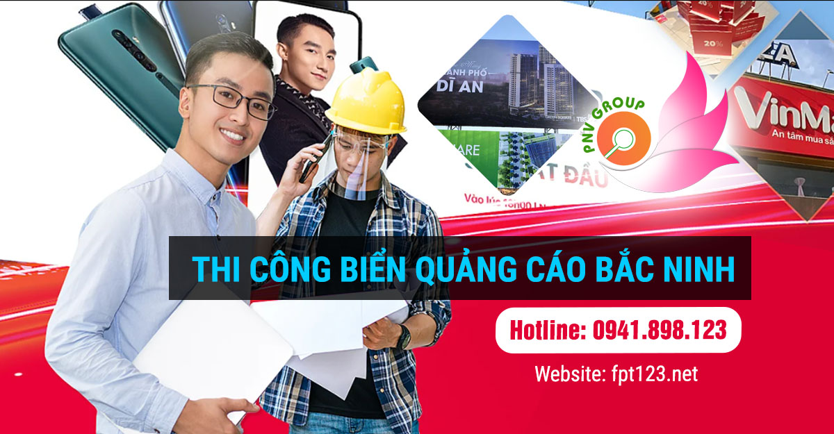 Thiết kế biển quảng cáo huyện Gia Bình, Bắc Ninh
