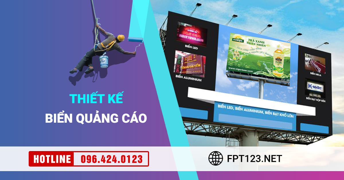 Thiết kế, thi công biển quảng cáo huyện Lấp Vò, Đồng Tháp