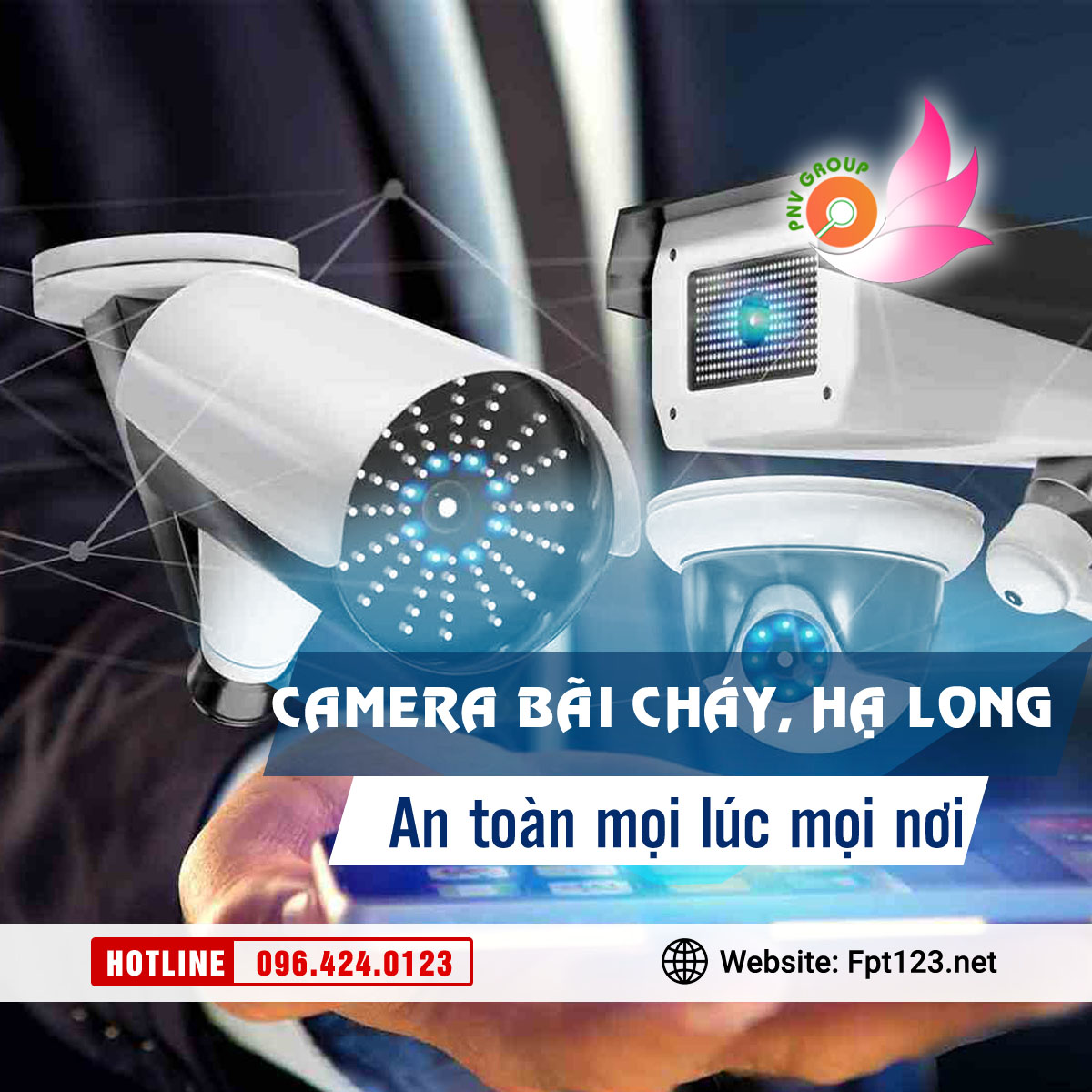 Lắp đặt camera phường Bãi Cháy, Hạ Long, Quảng Ninh