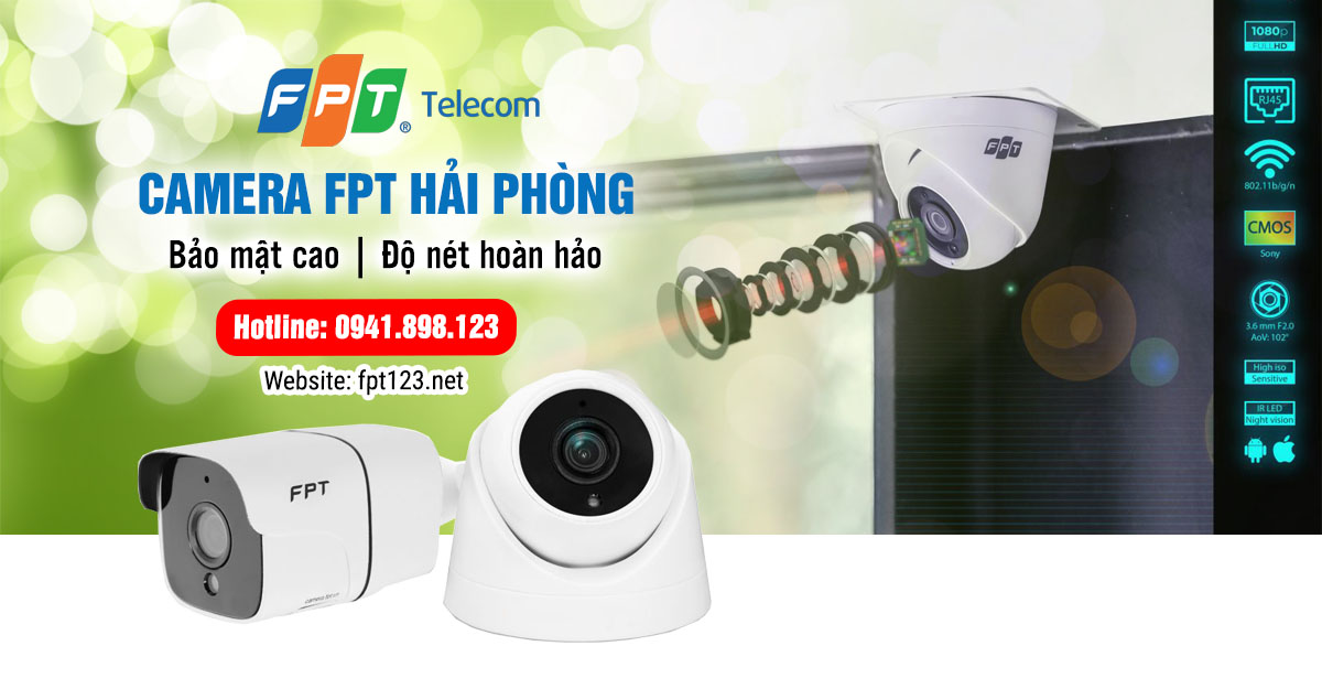 Lắp đặt camera FPT huyện An Dương, Hải Phòng