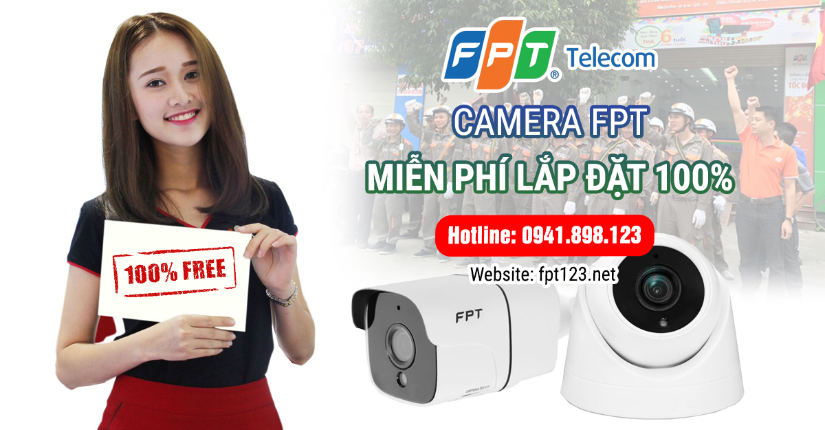 Lắp đặt camera FPT phường Hiến Nam, TP Hưng Yên