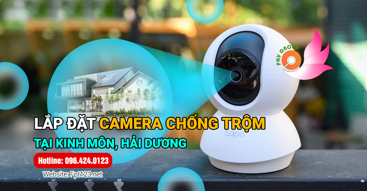 Lắp camera an ninh phường Hiến Thành, Kinh Môn, Hải Dương