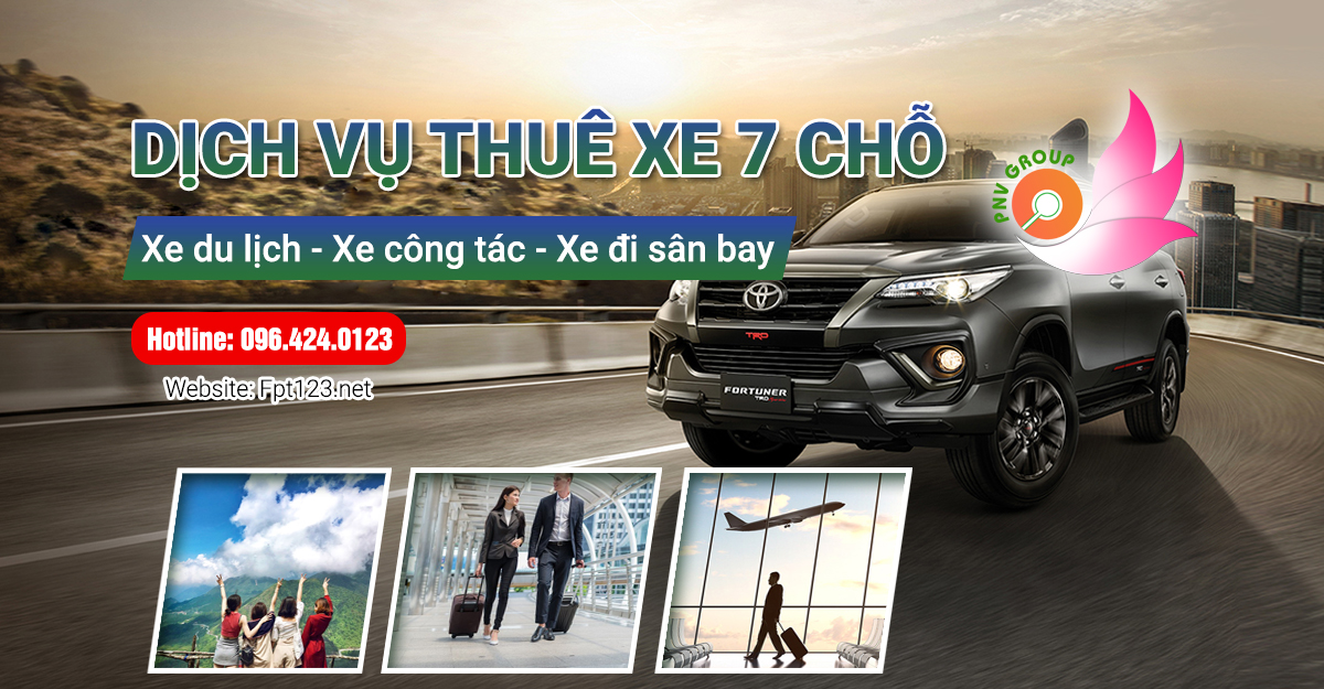 Thuê xe 7 chỗ City Tour trọn gói 1 ngày tại Nghệ An
