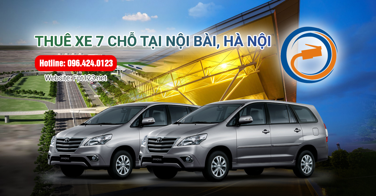 Thuê xe 7 chỗ tại sân bay Nội Bài, Hà Nội đi ⇒ Thái Bình