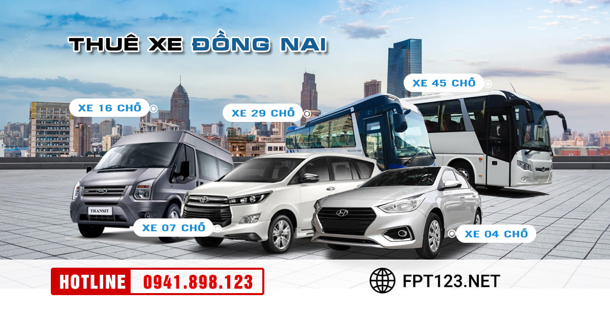 Số điện thoại Taxi 4 chỗ, 7 chỗ tại Đồng Nai