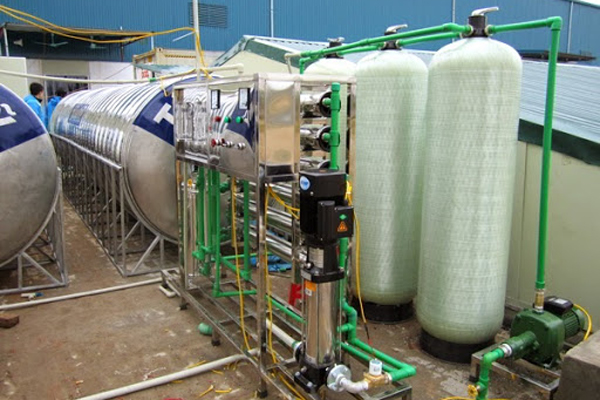 Thi công lắp đặt máy lọc nước tổng cho khu công nghiệp