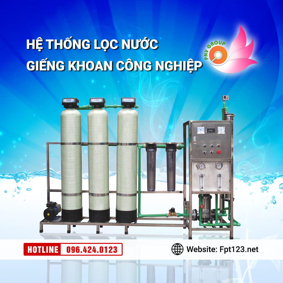 Lắp đặt hệ thống lọc nước giếng khoan ở Yên Mỹ, Hưng Yên