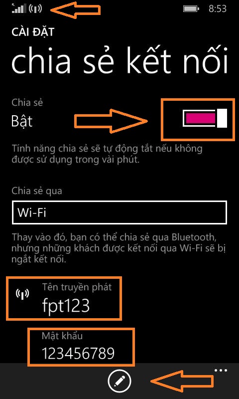 Bước 3 cài đặt Lumia 625