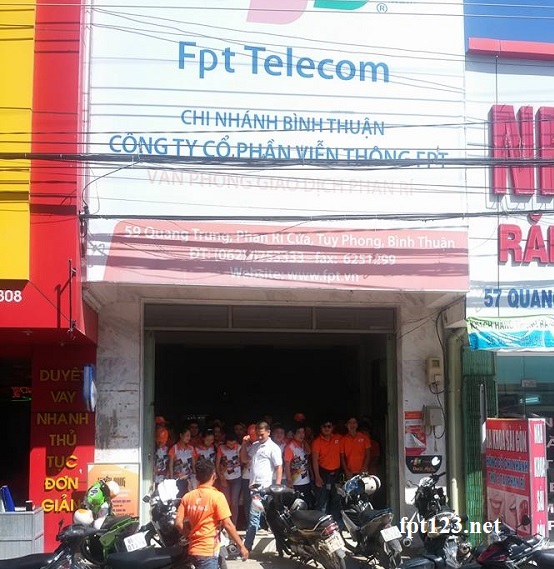 Địa chỉ đóng cước internet FPT tại Tuy Phong, Bình Thuận