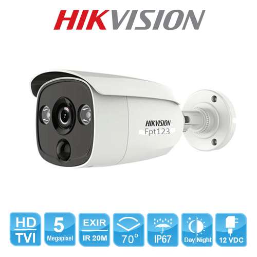 Camera ngoài trời Hikvision DS-2CE12H0T-PIRL