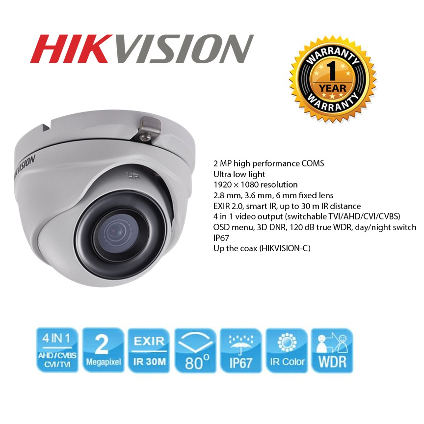 Camera Hikvision DS-2CE76DT3-ITMF