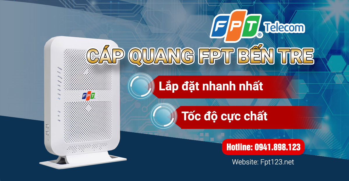 Lắp mạng wifi FPT phường Phú Khương, thành phố Bến Tre