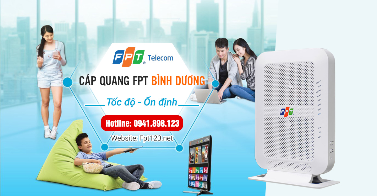 Gói cước combo internet FPT Play ở Thuận An, Bình Dương