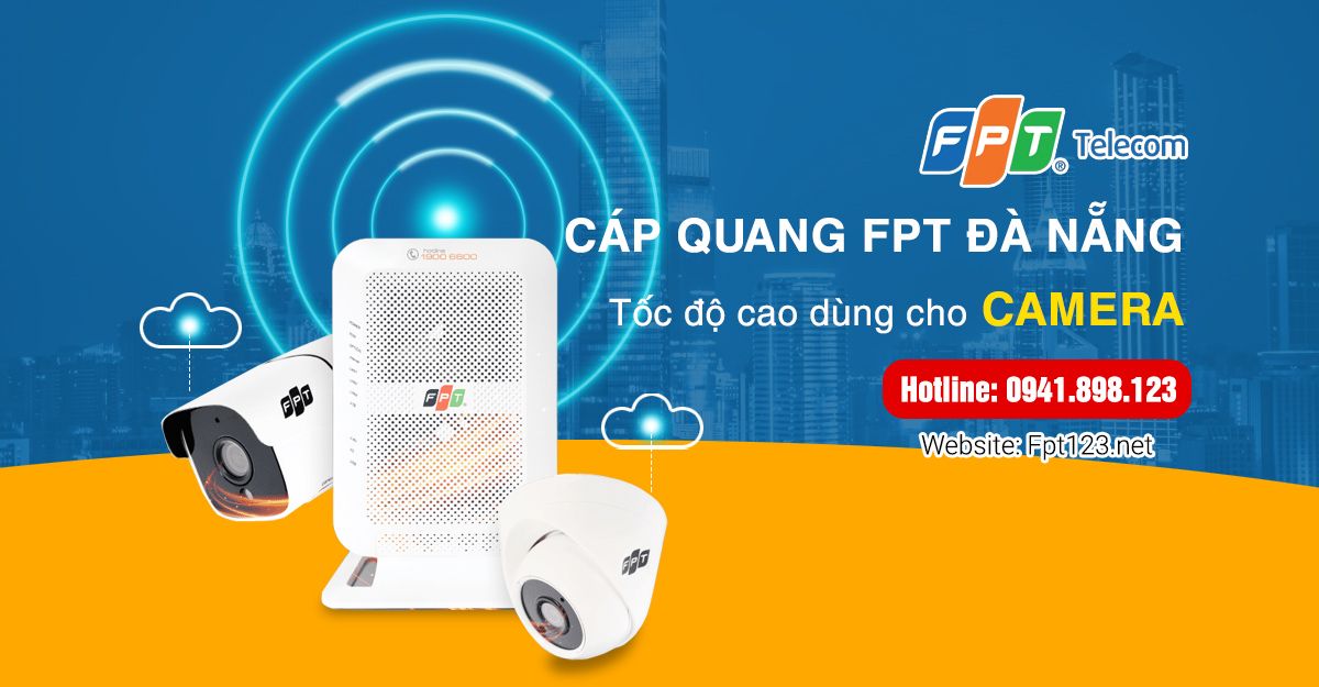 Cáp quang FPT Đà Nẵng dùng cho camera