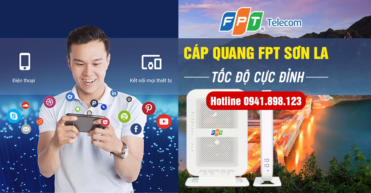 Lắp mạng cáp quang FPT phường Chiềng Lề, thành phố Sơn La