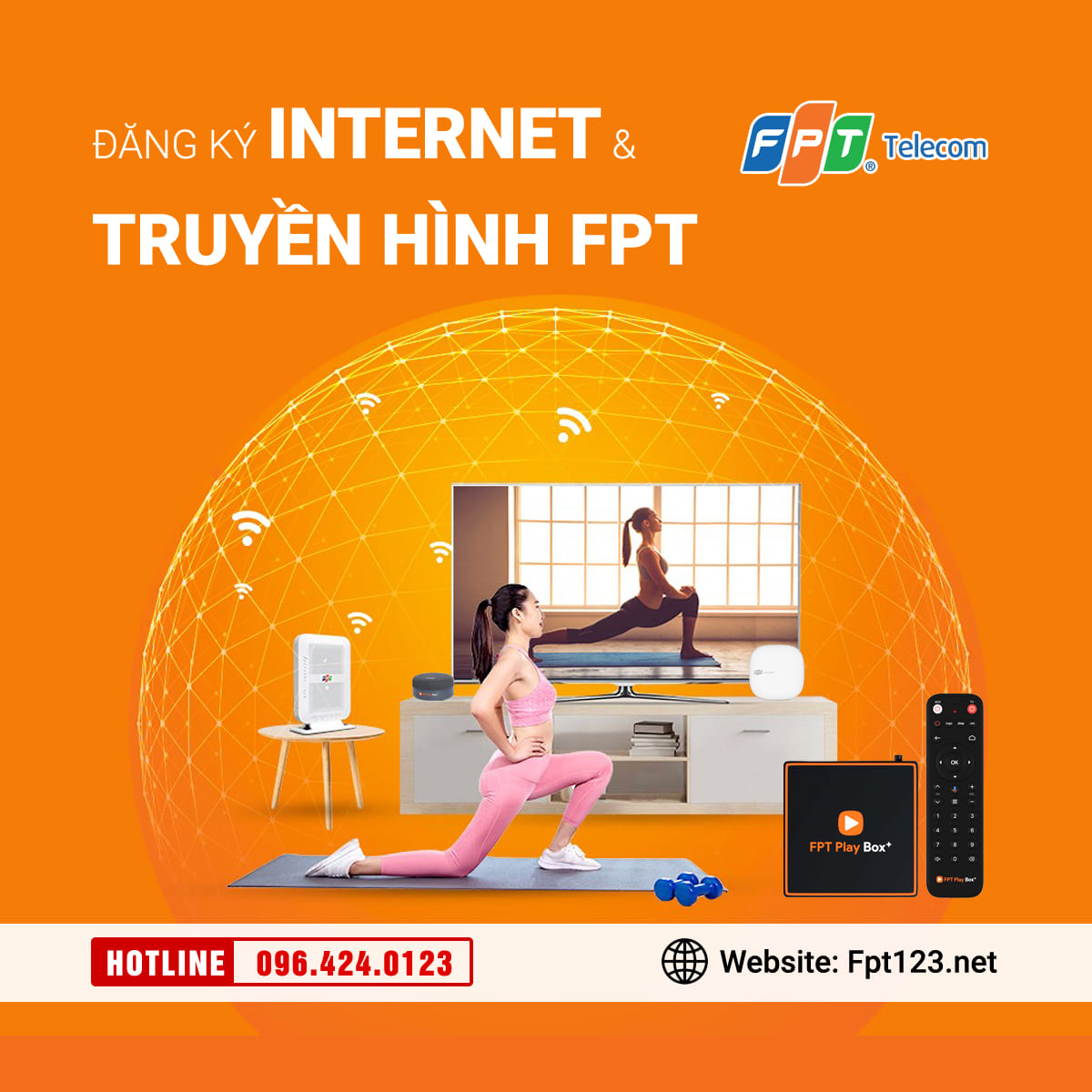 Lắp đặt truyền hình FPT Play huyện Vũ Quang, Hà Tĩnh