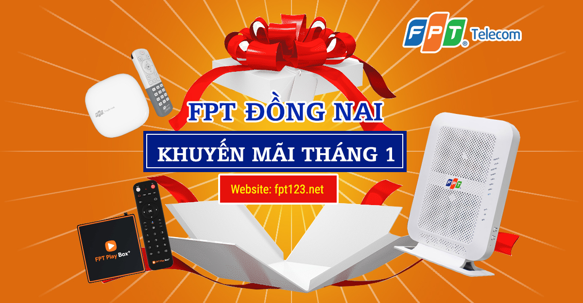 Lắp đặt mạng FPT Đồng Nai khuyến mại tháng 1