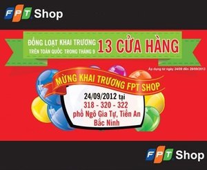 FPT Shop Bắc Ninh khai trương