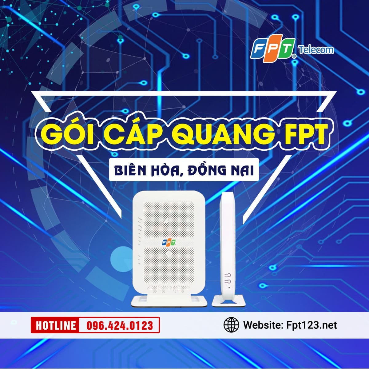 Lắp mạng cáp quang FPT ở phường Hố Nai, Biên Hòa, Đồng Nai