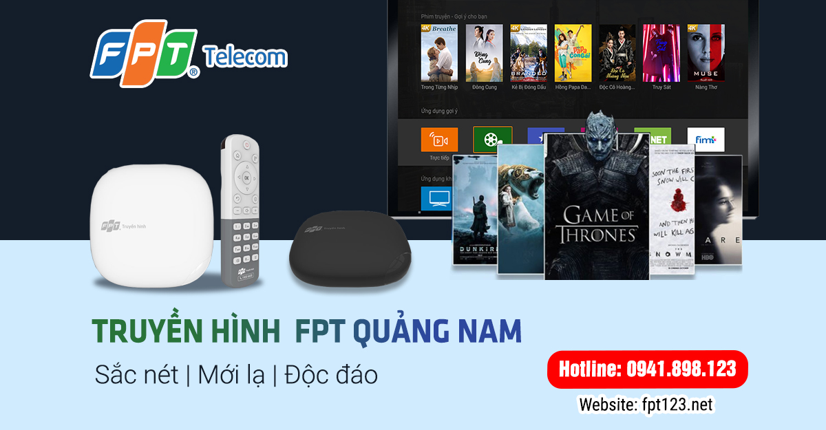 Lắp đặt truyền hình FPT Play cho khách sạn tại Quảng Nam