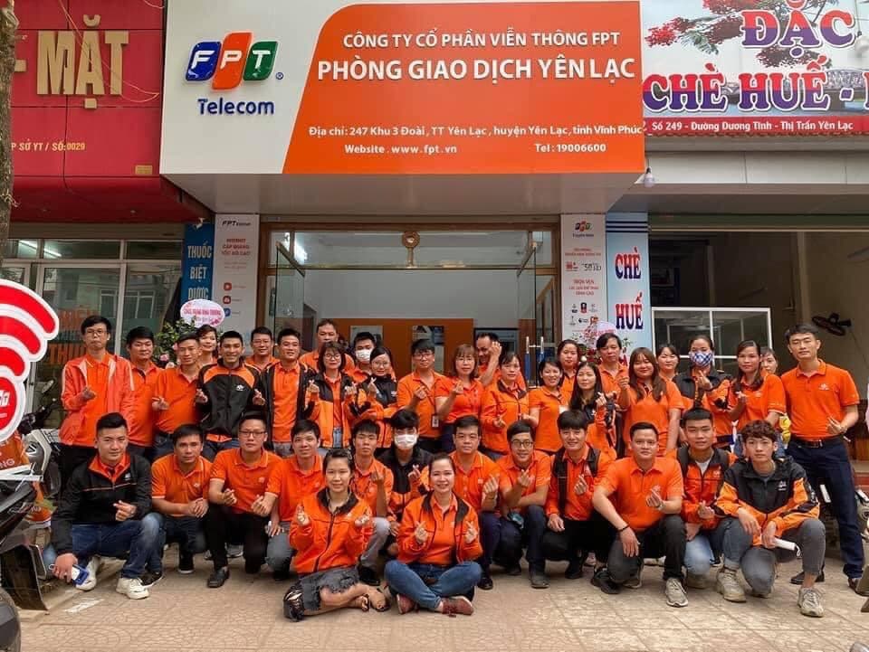 Địa chỉ văn phòng giao dịch FPT huyện Yên Lạc, Vĩnh Phúc