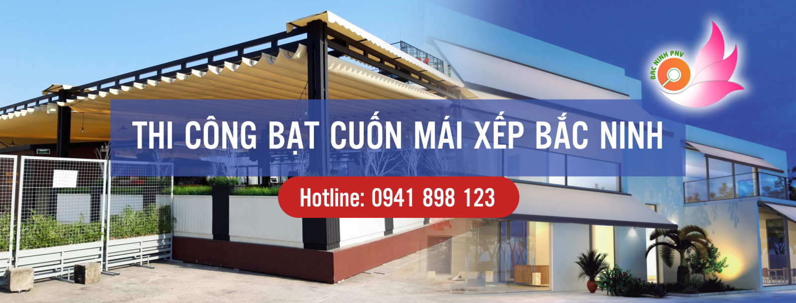Lắp đặt bạt cuốn che nắng tại phường Vân Dương, TP Bắc Ninh