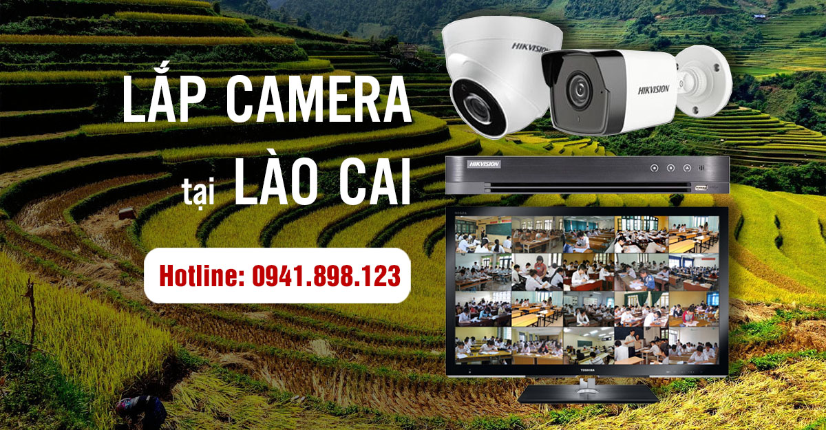 Lắp đặt camera chống trộm phường Cốc Lếu, TP Lào Cai