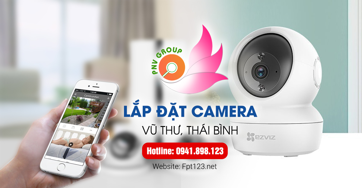 Lắp đặt camera tại huyện Vũ Thư, Thái Bình