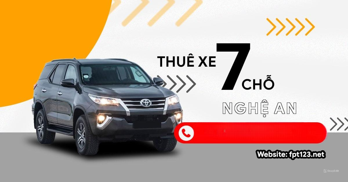 Đặt xe 7 chỗ Nghệ An