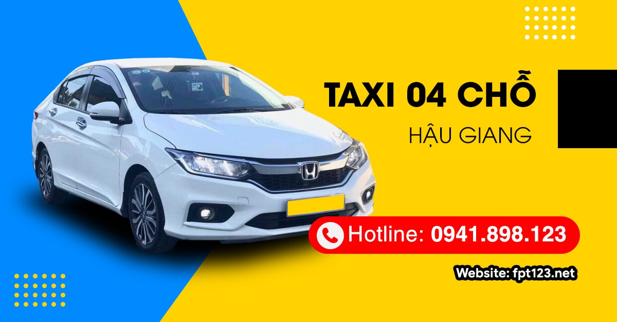 Taxi 4 chỗ Hậu Giang