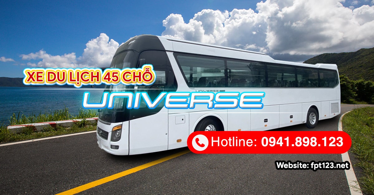 Xe du lịch 45 chỗ Universe