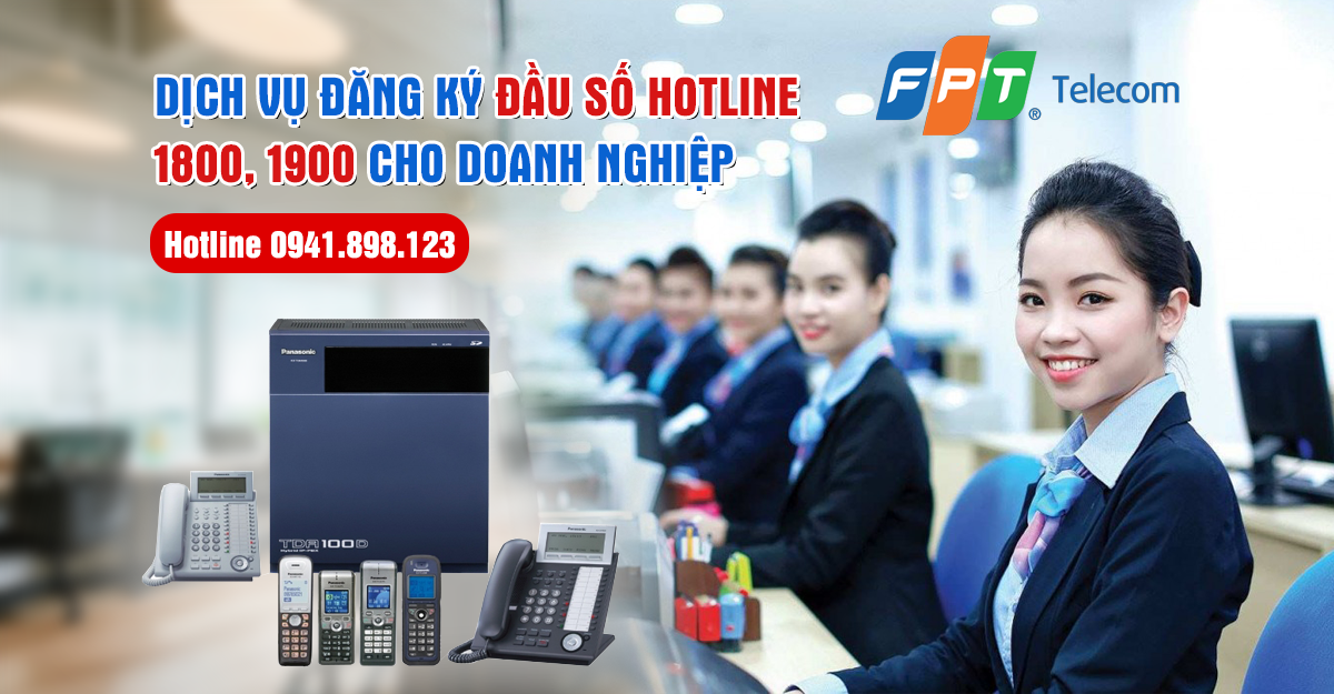 Dịch vụ đăng ký đầu số hotline 1800, 1900 cho doanh nghiệp