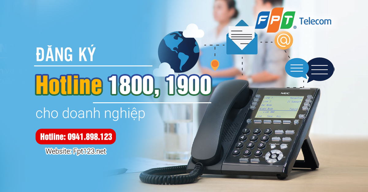 Đăng ký số hotline 1800, 1900 cho công ty tại Tiền Giang