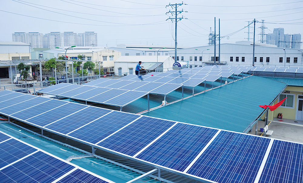 Lắp đặt hệ thống điện năng lượng mặt trời tại Thái Bình