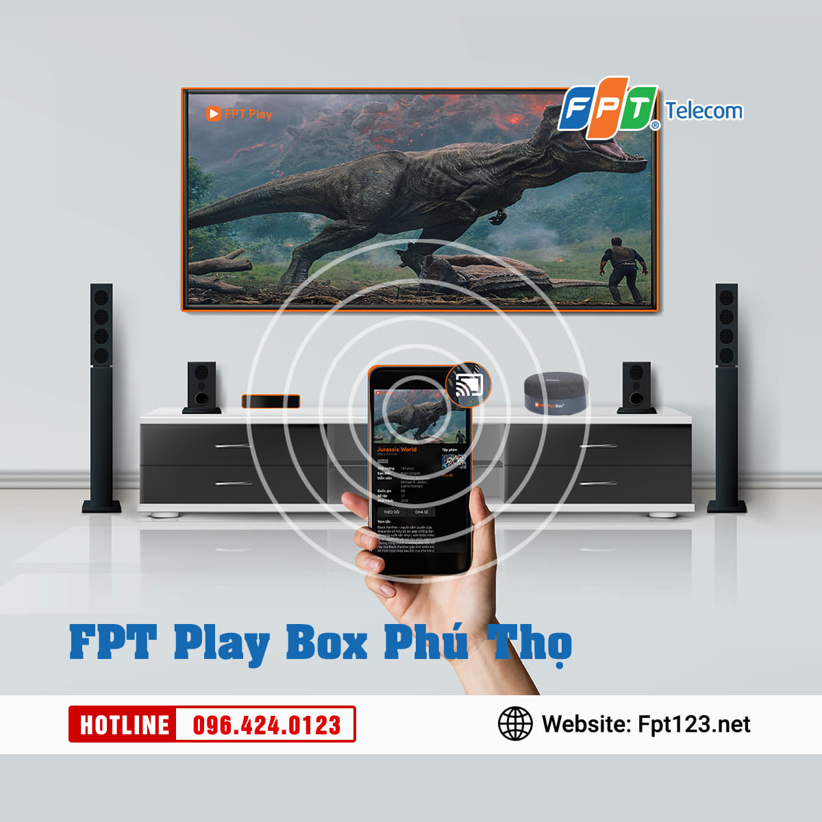 Lắp đặt FPT Play Box chính hãng tại Phú Thọ