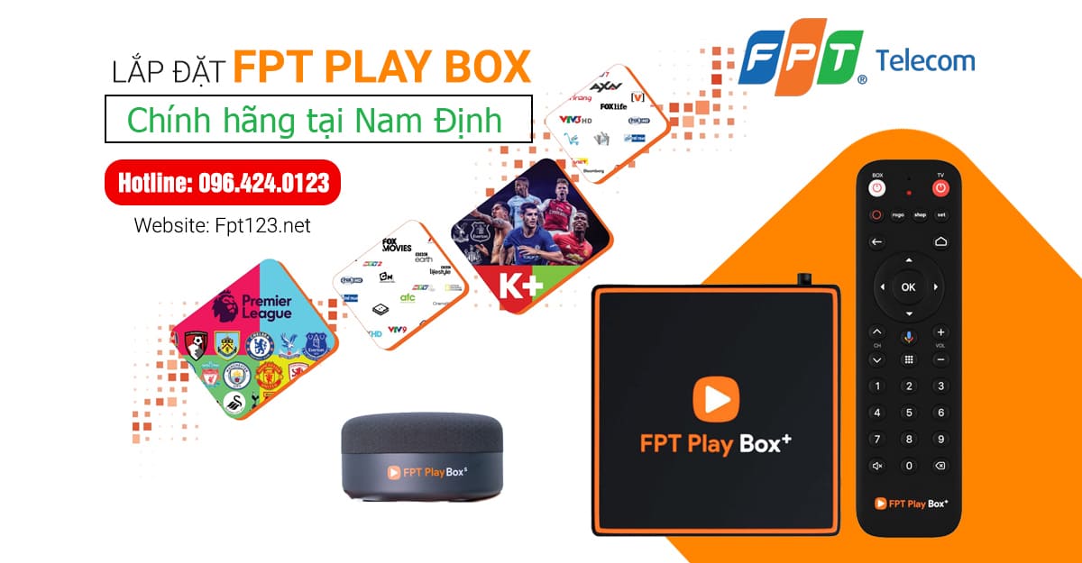 Lắp đặt FPT Play Box chính hãng tại Nam Định