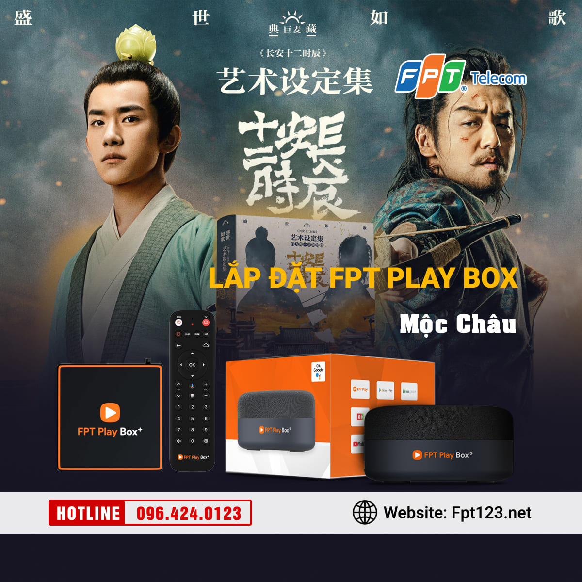 Lắp đặt FPT Play Box Mộc Châu
