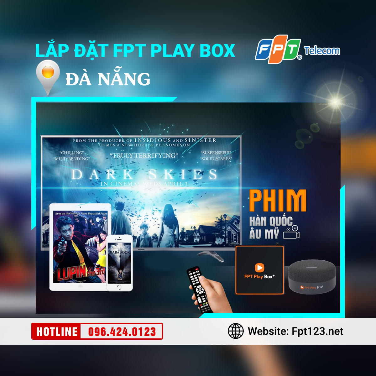 Lắp đặt FPT Play Box tại Đà Nẵng