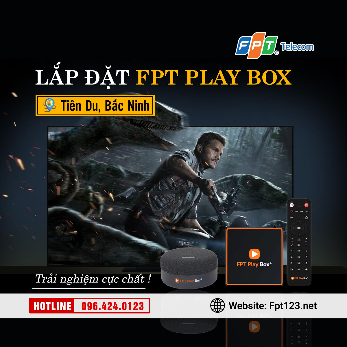 Lắp đặt FPT Play Box tại Tiên Du, Bắc Ninh