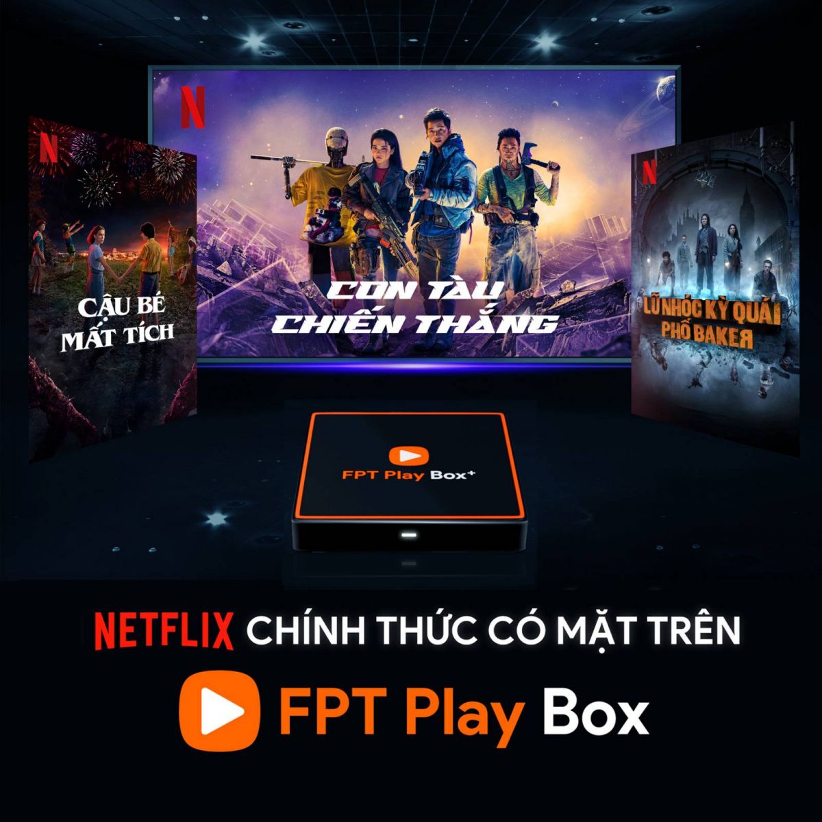 Netflix chính thức có mặt trên FPT Play Box