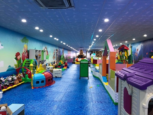 Thiết kế, lắp đặt khu vui chơi trẻ em tại Điện Biên