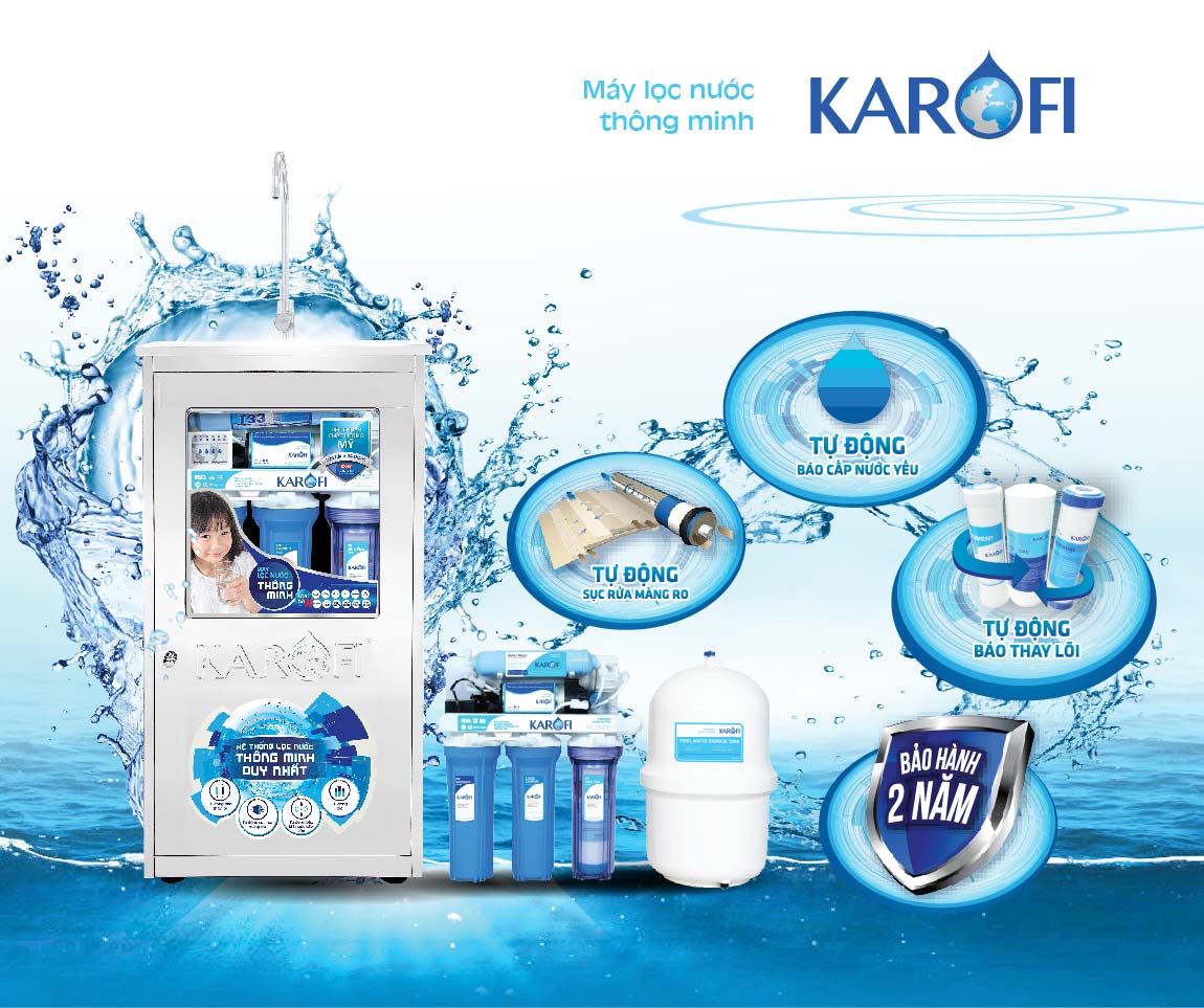 Đại lý phân phối máy lọc nước Karofi Hà Nội