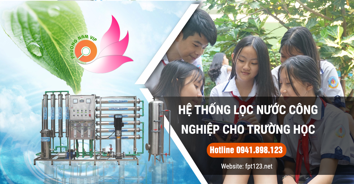 Lắp đặt máy lọc nước cho trường học tại Nam Định