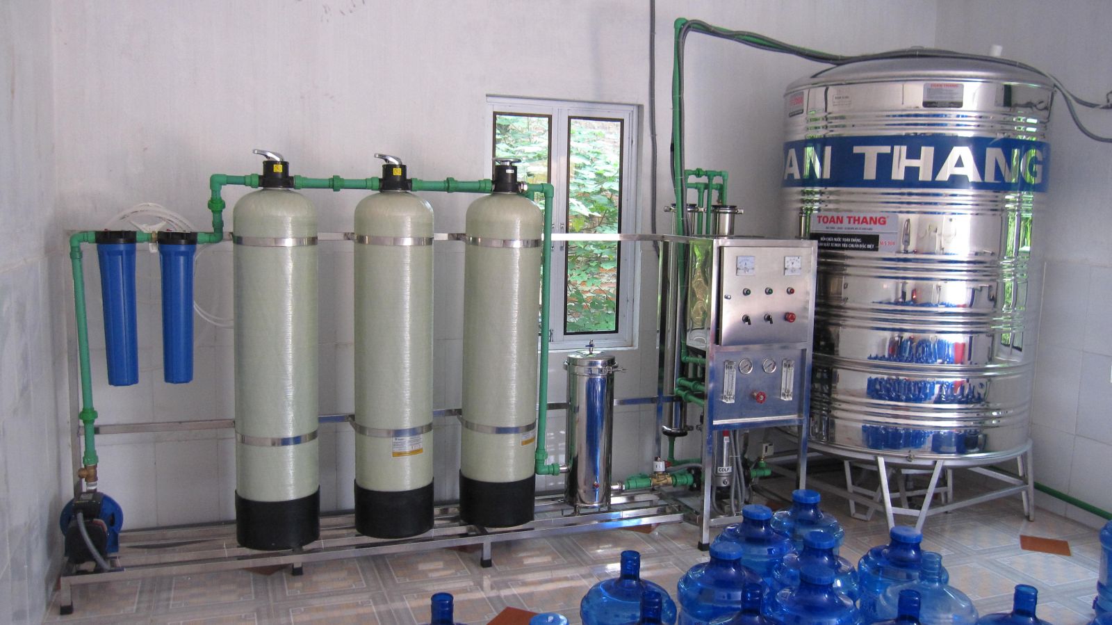 Lắp đặt máy lọc nước công nghiệp tại Quế Võ, Bắc Ninh
