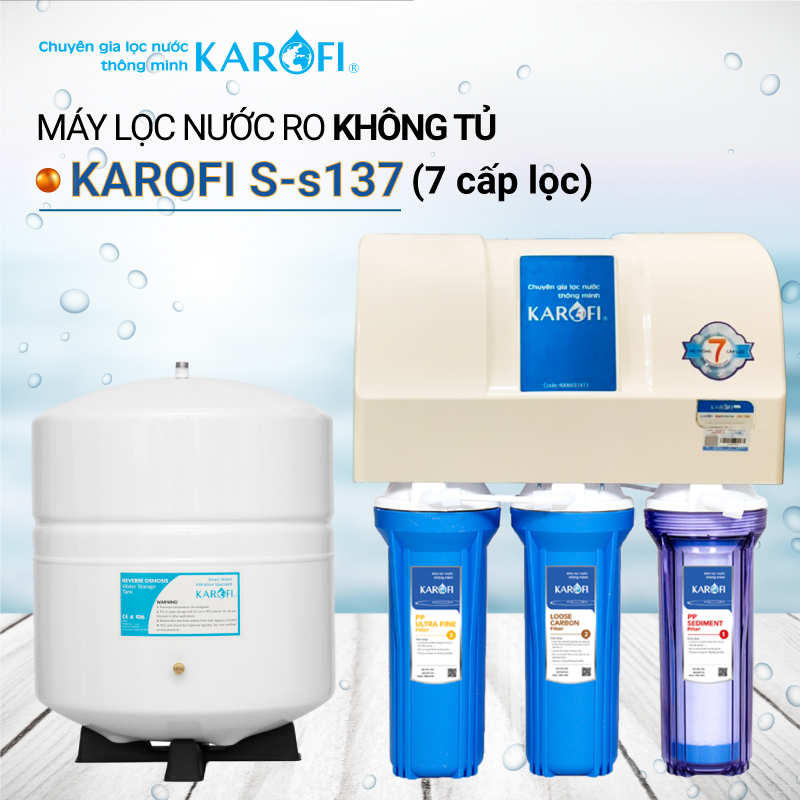 Máy lọc nước Karofi S-S137