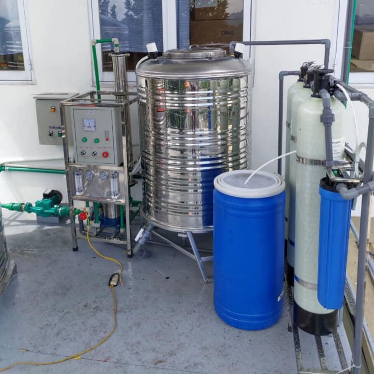 Lắp đặt hệ thống lọc tổng đầu nguồn phường Phúc Yên, Phú Thọ